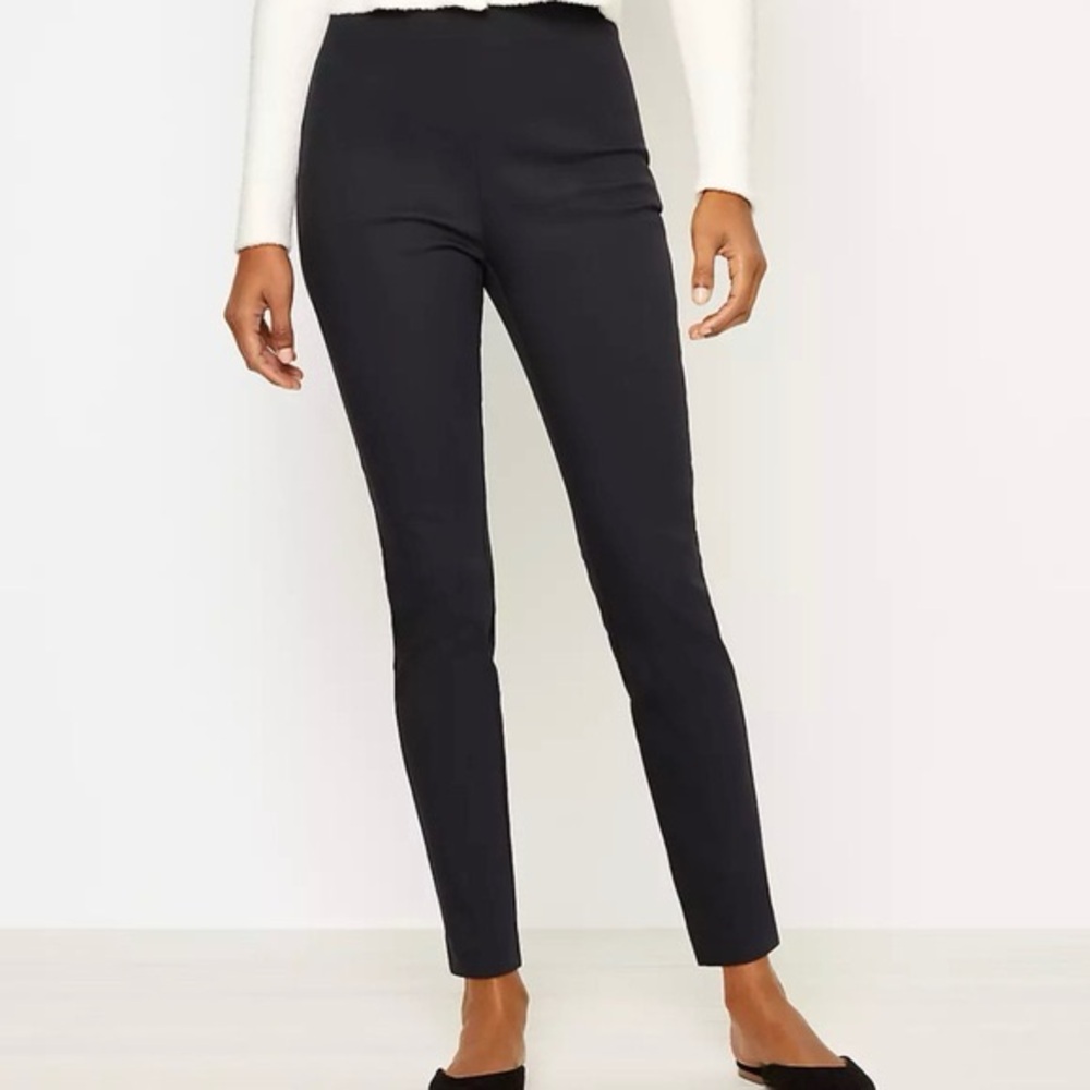 High waist skinny dress pants